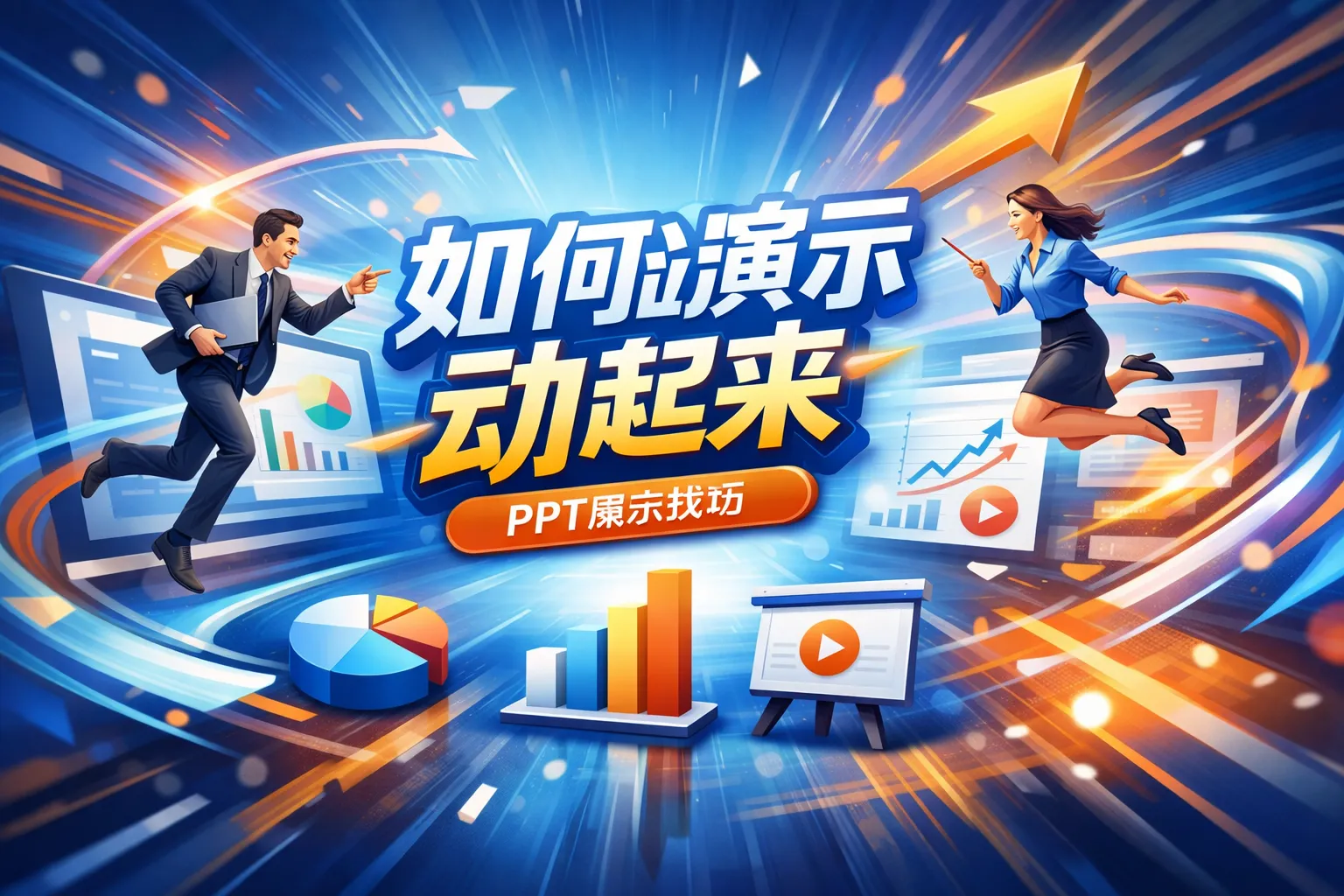 ppt展示如何动感