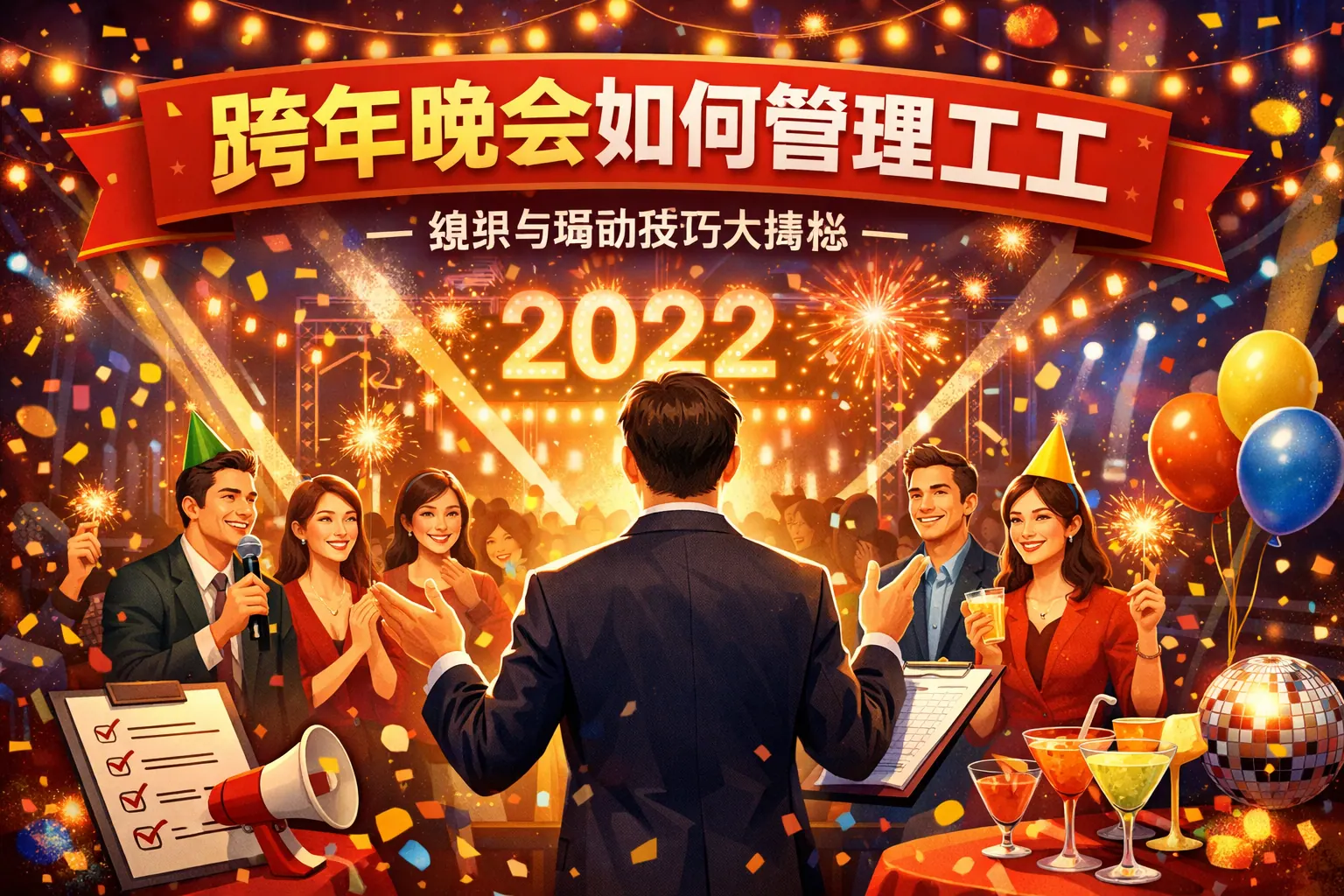 跨年晚会如何管理员工