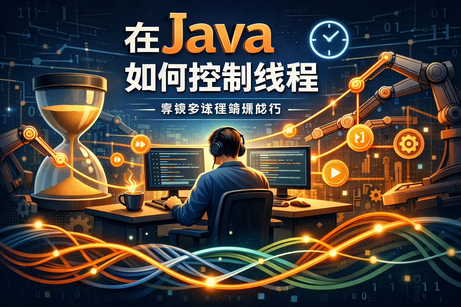 在java如何控制线程