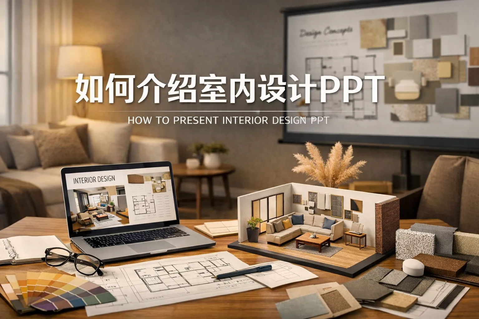 如何介绍室内设计ppt