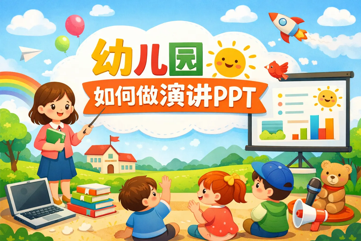 幼儿园如何做演讲ppt