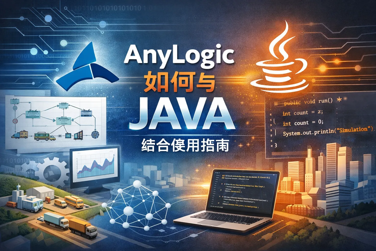 anylogic如何与JAVA
