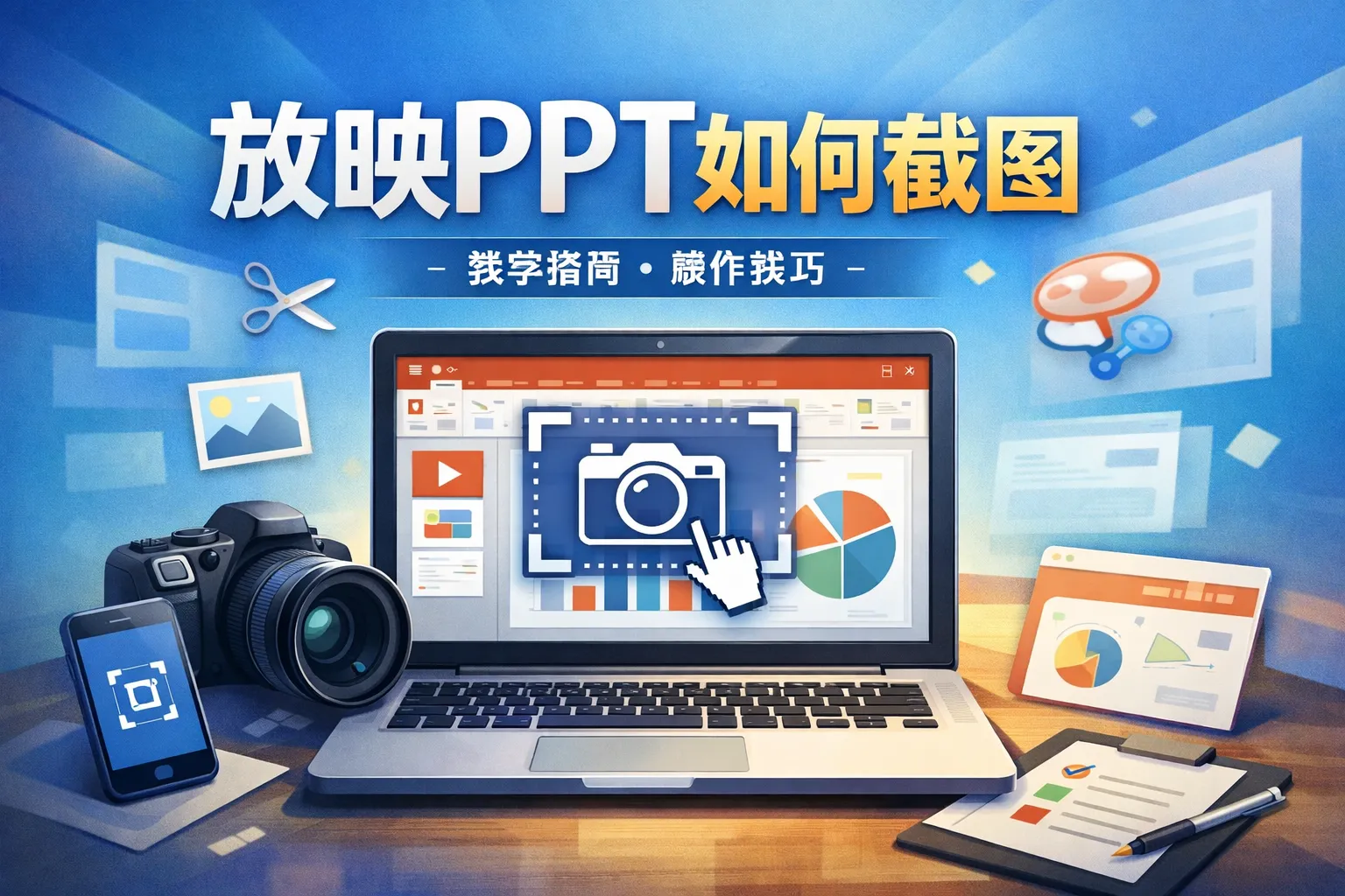 放映PPT如何截图