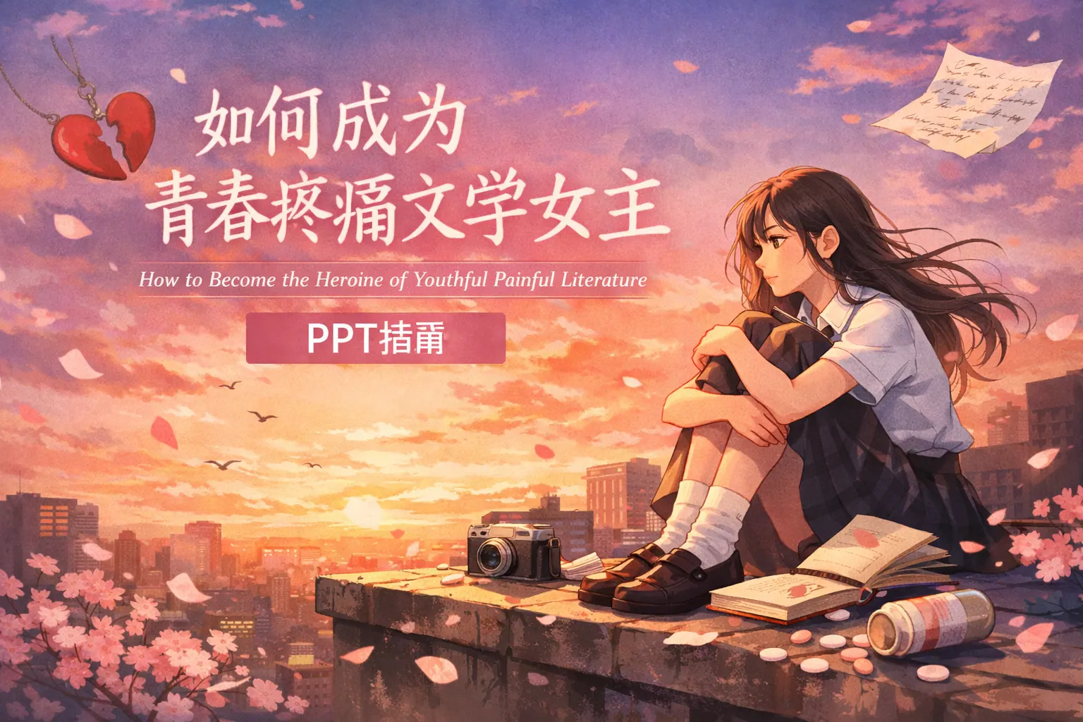 如何成为青春疼痛文学女主ppt
