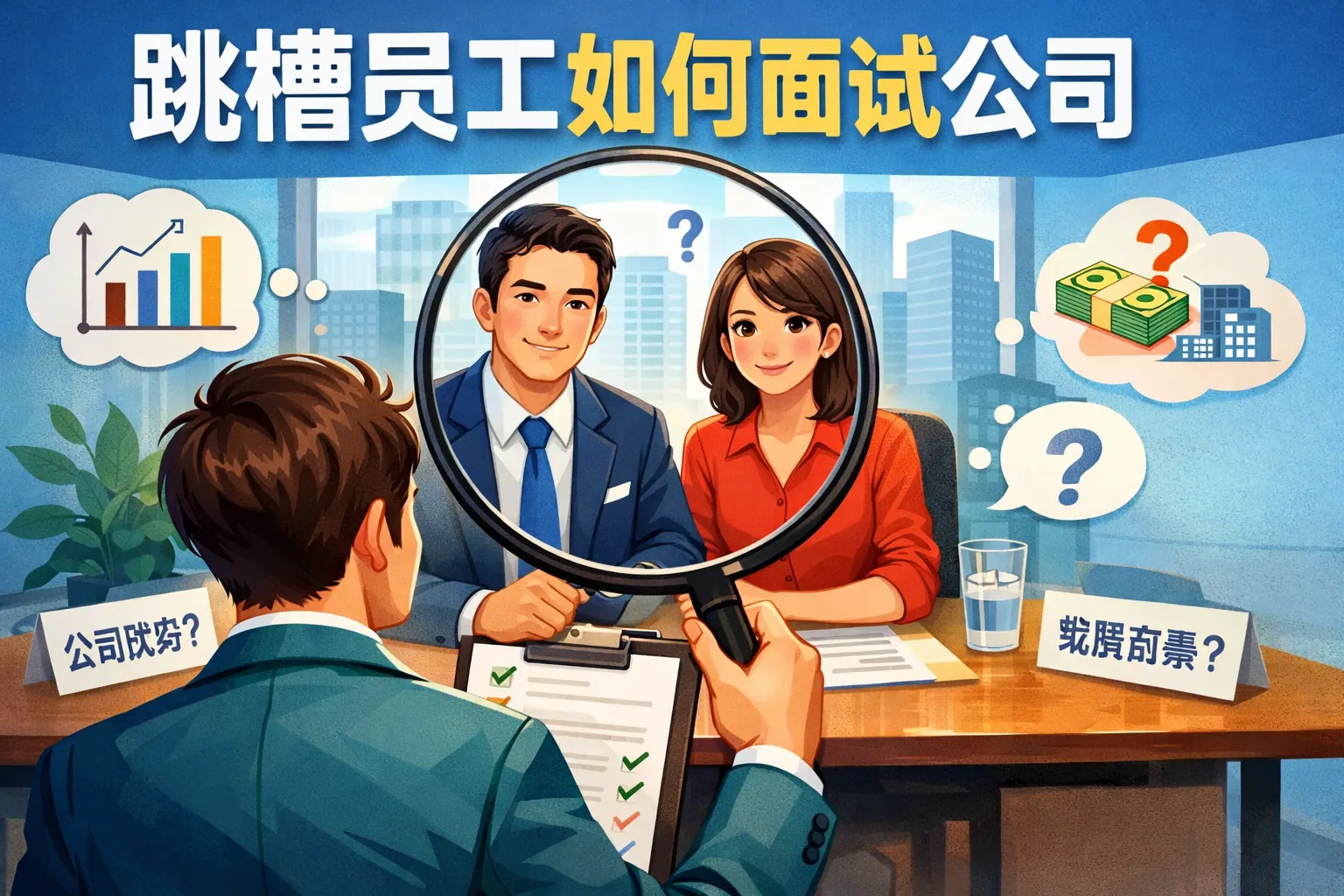 跳槽员工如何面试公司