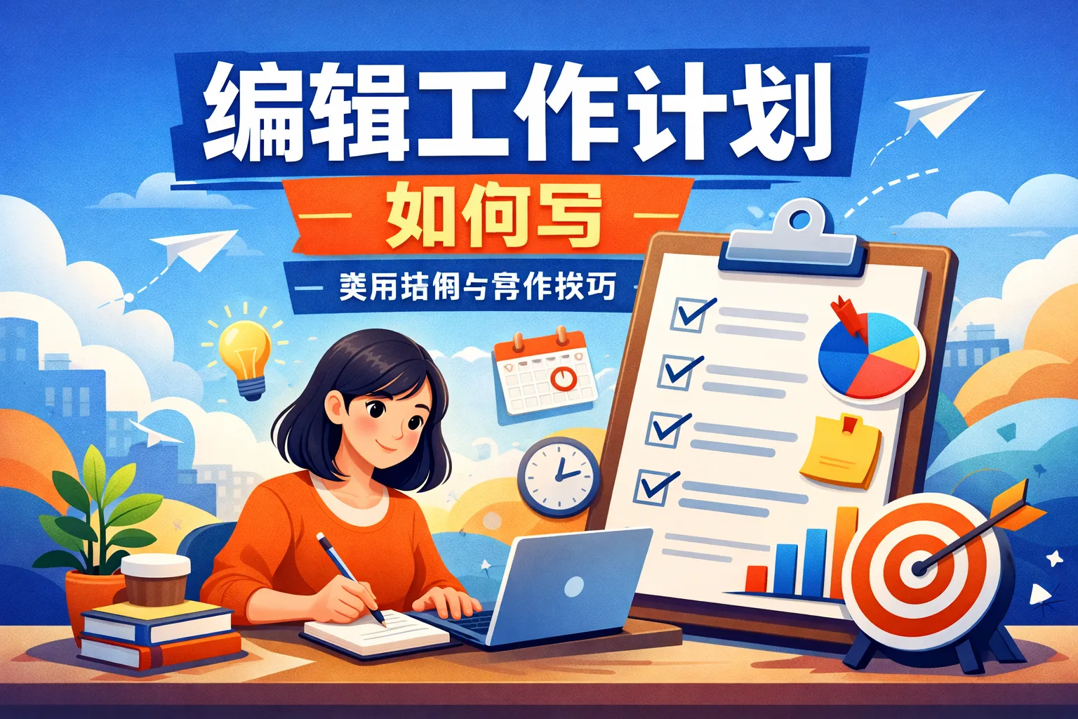 编辑工作计划如何写