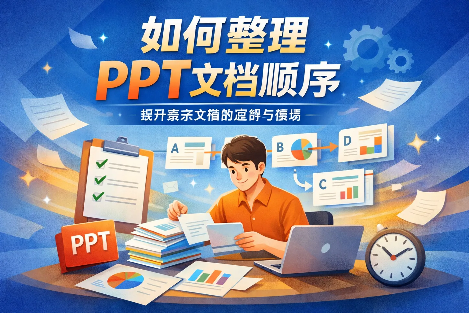 如何整理ppt文档顺序