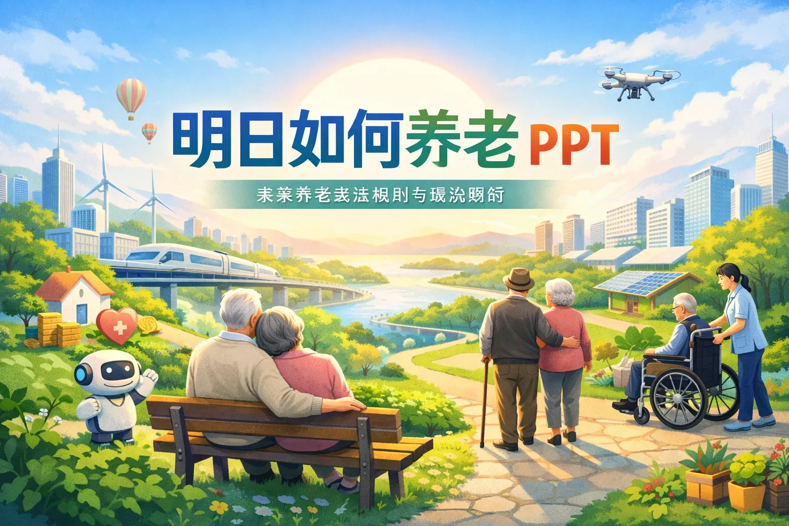 明日如何养老ppt