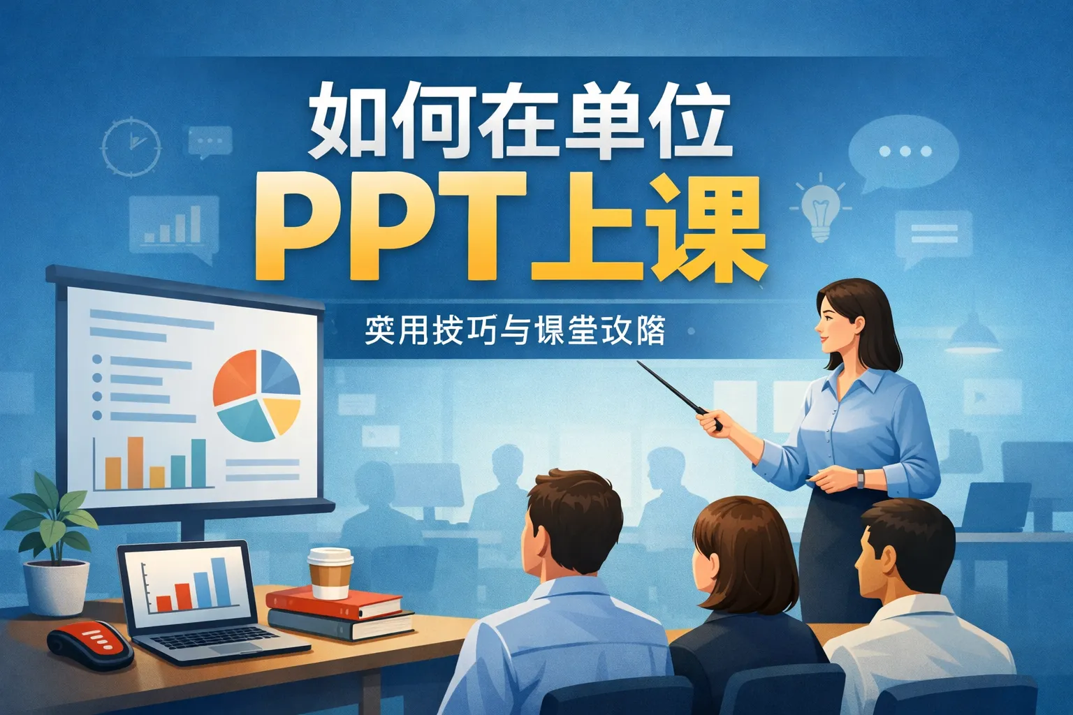 如何在单位ppt上课