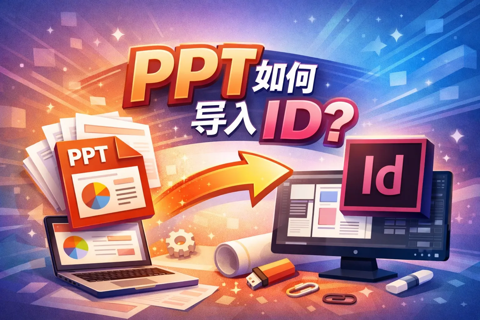 ppt如何导入id