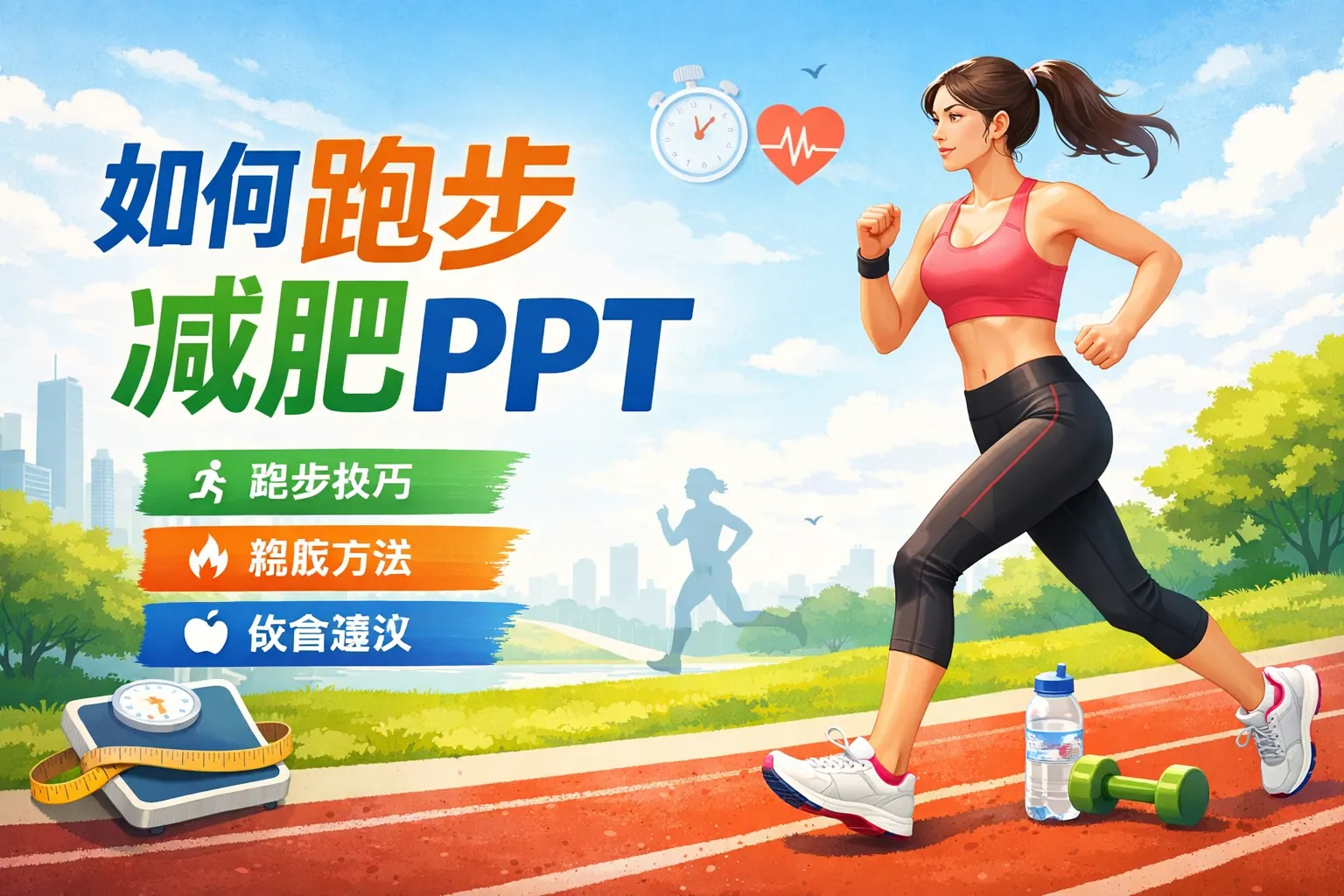 如何跑步减肥ppt
