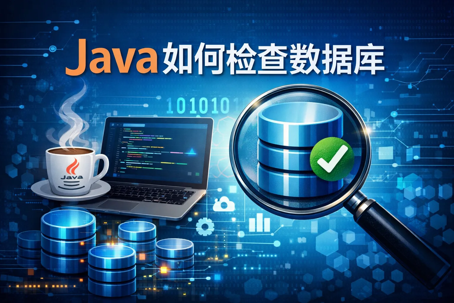 java如何检查数据库
