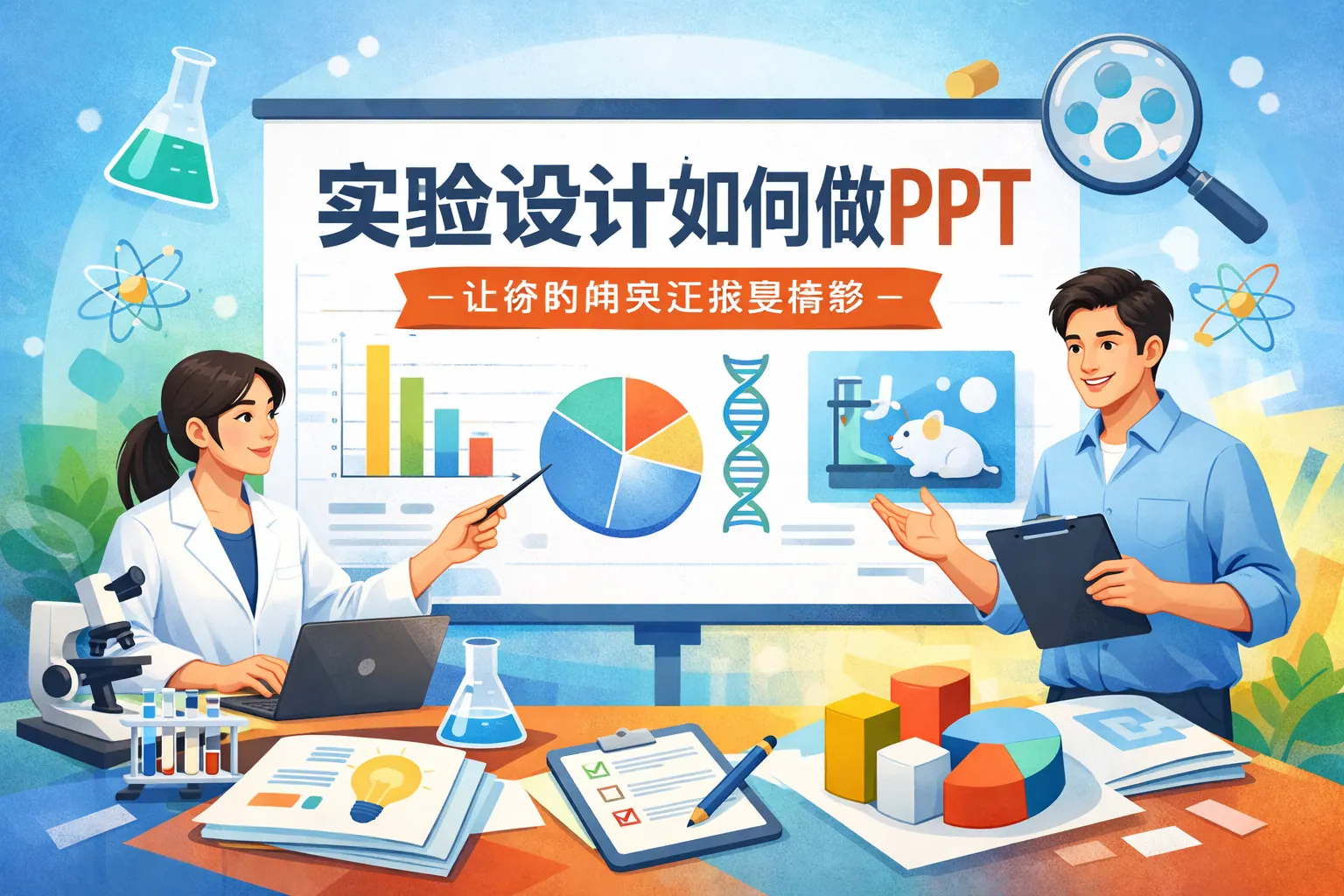 实验设计如何做ppt