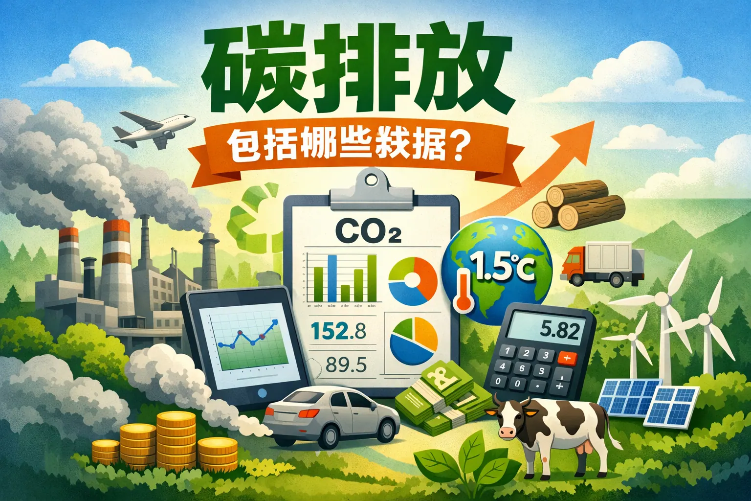 碳排放包括哪些数据