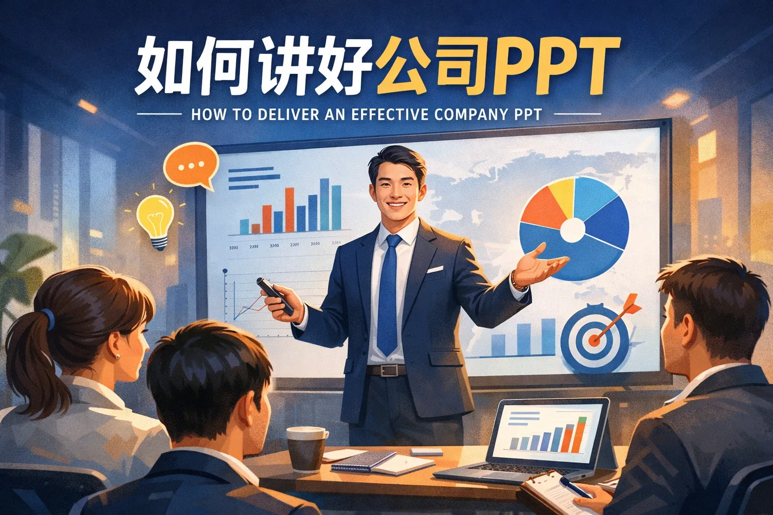 如何讲好公司ppt