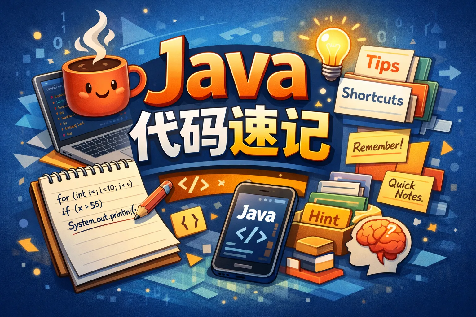 java代码如何速记