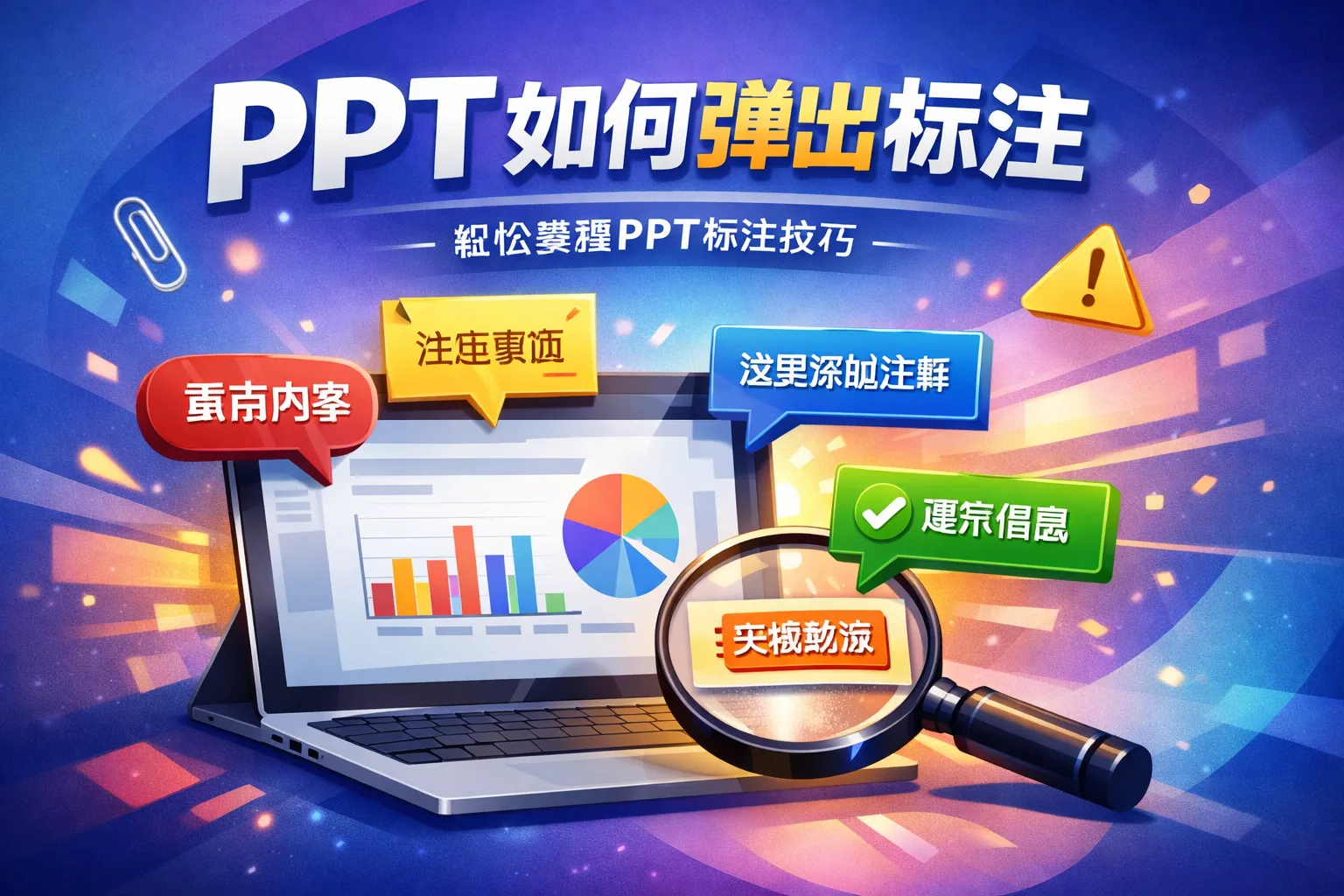 ppt如何弹出标注