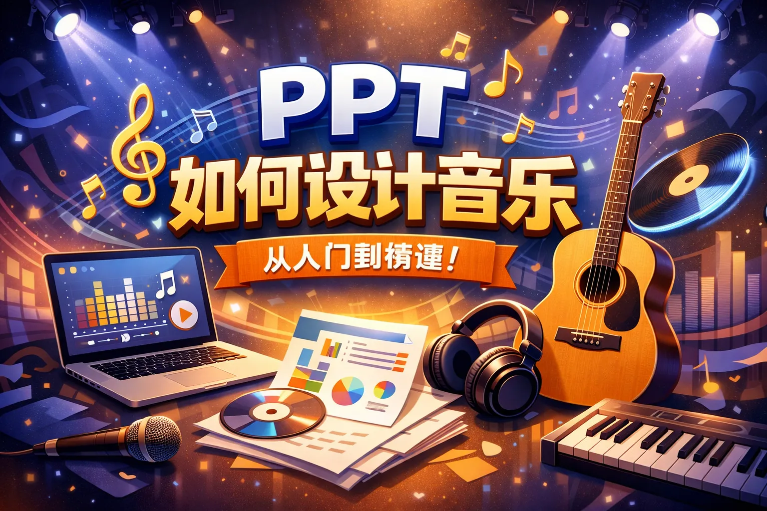 ppt如何设计音乐