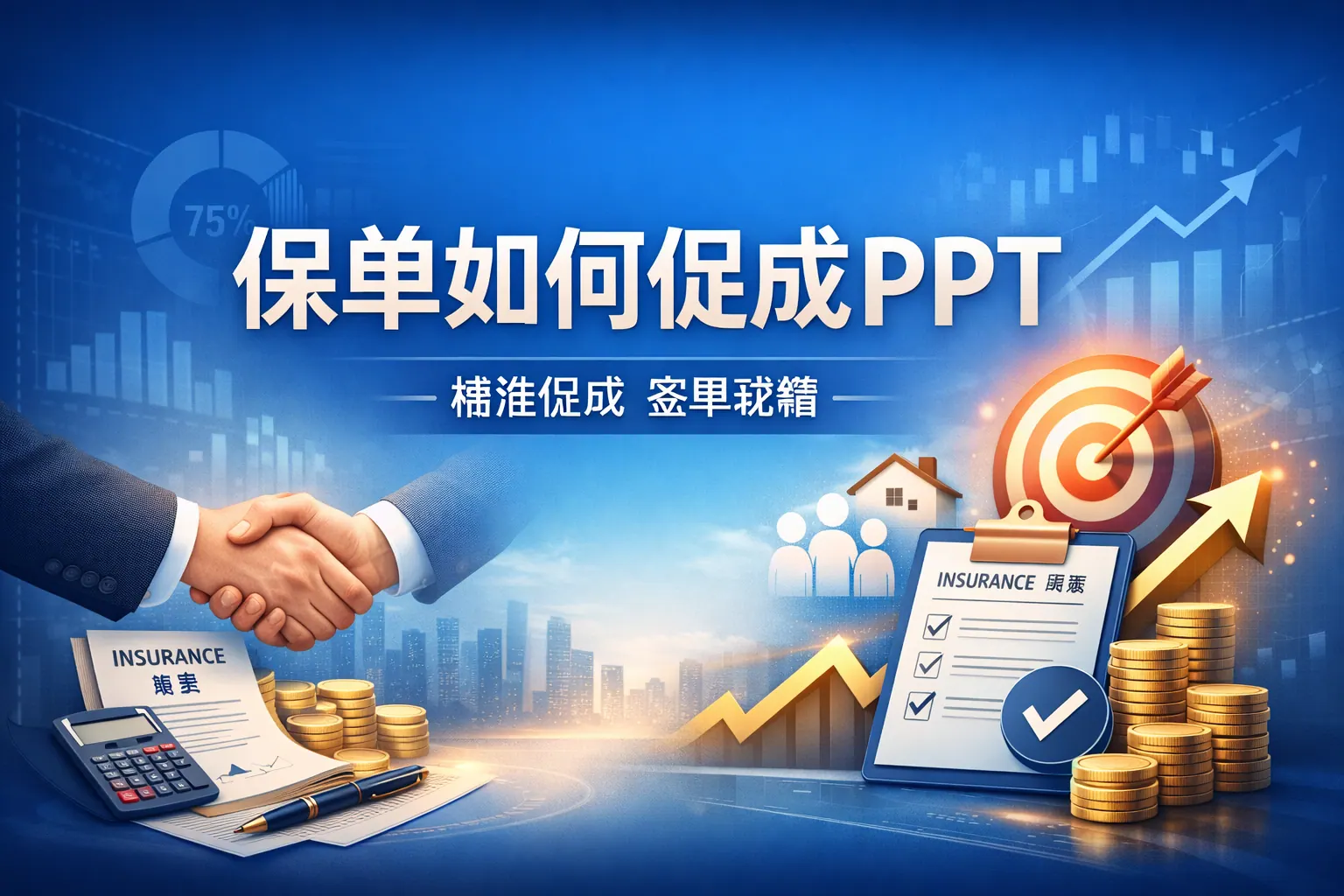 保单如何促成ppt