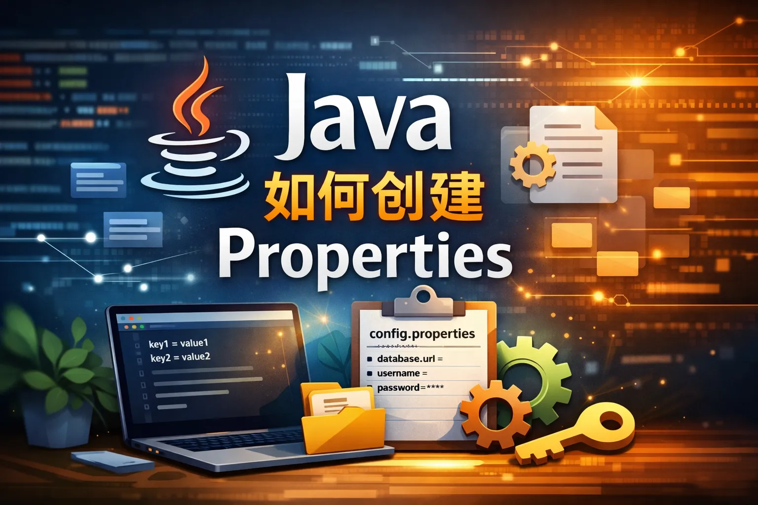 java如何创建properties