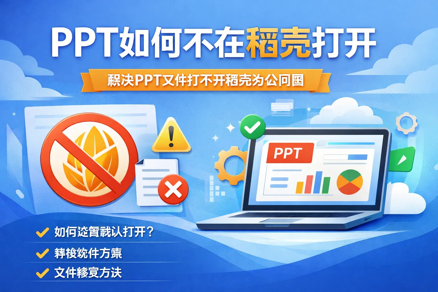 ppt如何不在稻壳打开
