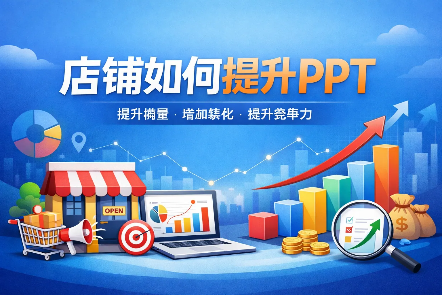 店铺如何提升ppt