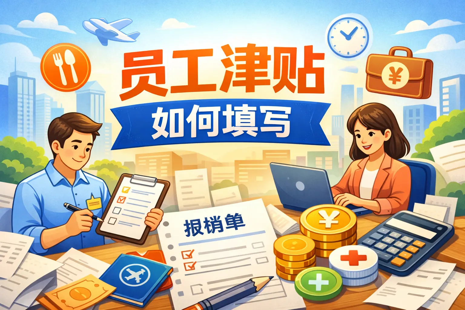 员工津贴如何填写