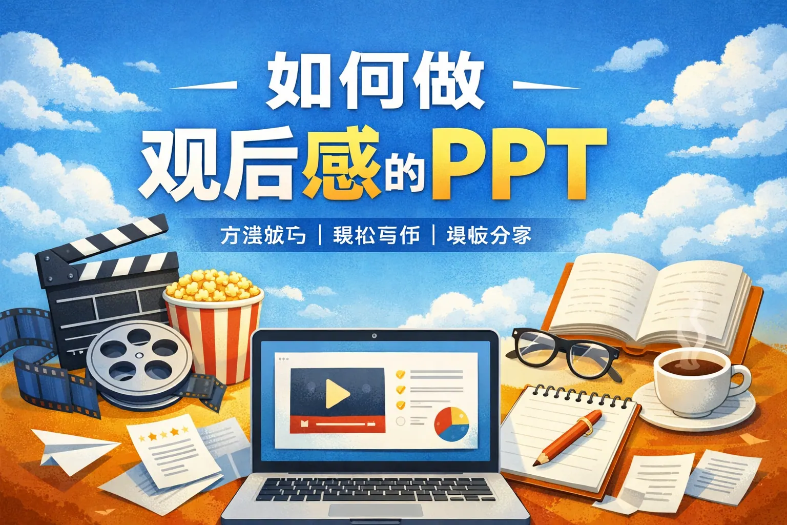 如何做观后感的ppt