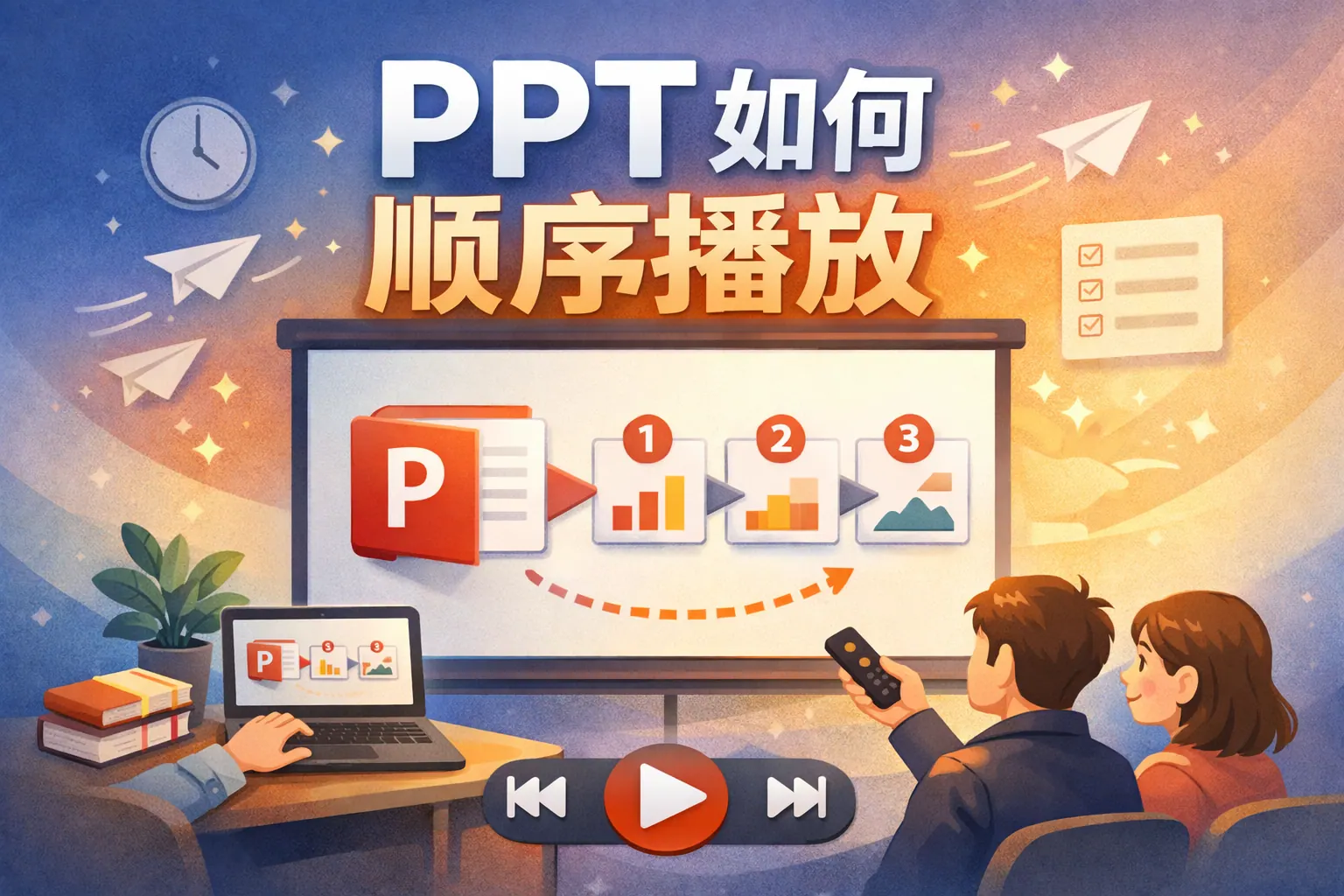 ppt如何顺序播放