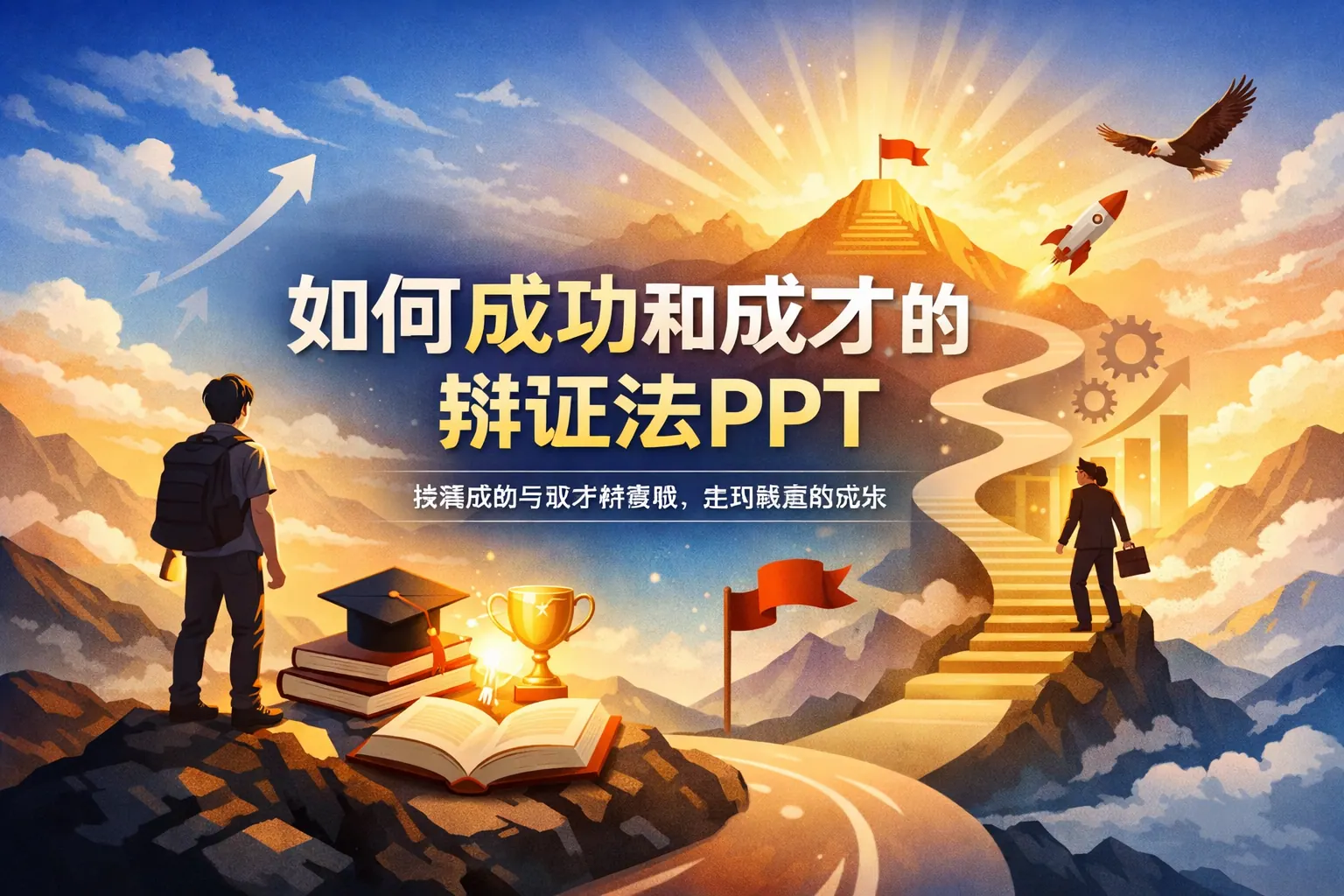 如何成功和成才辩证法PPT