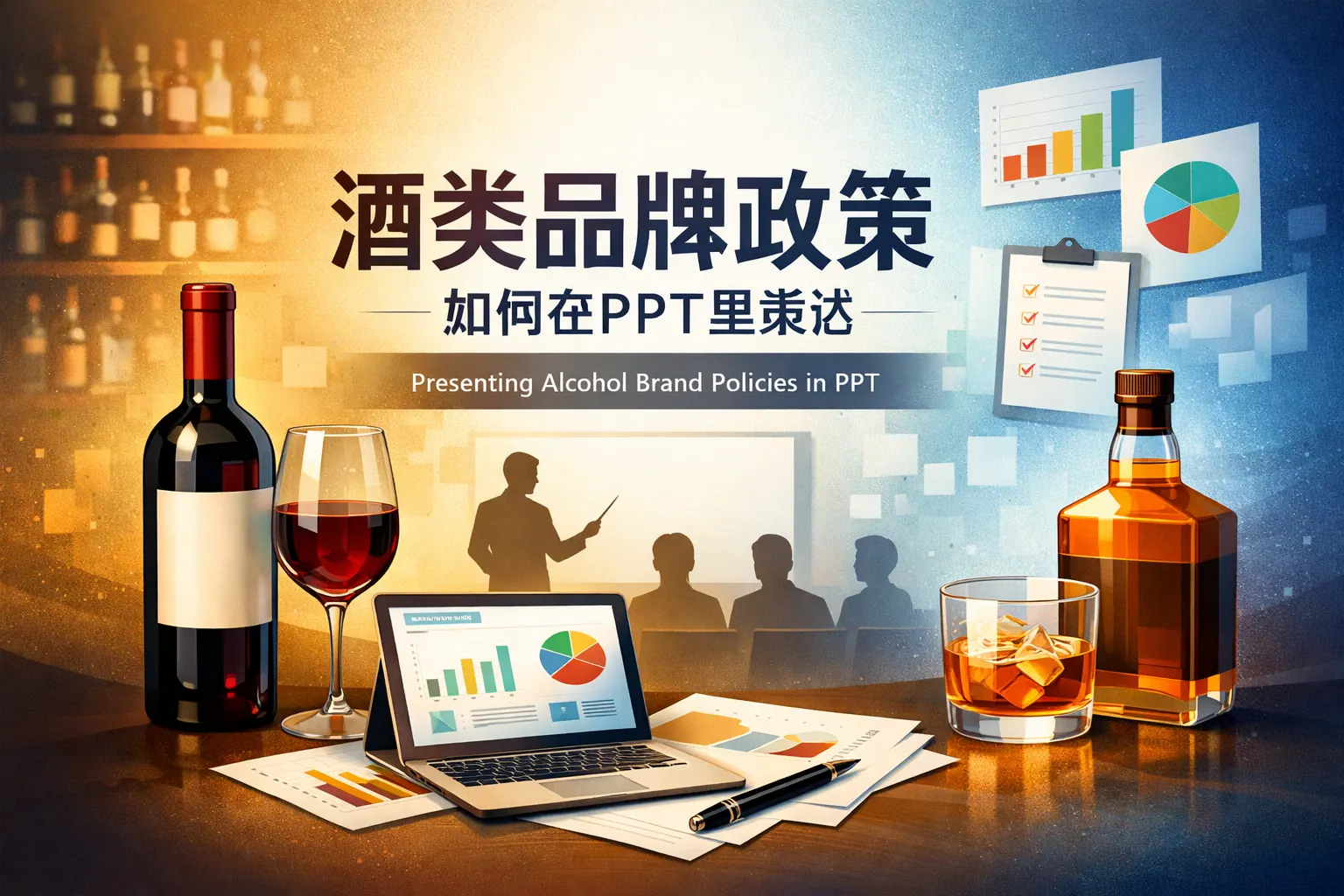 酒类品牌政策如何在ppt里表达