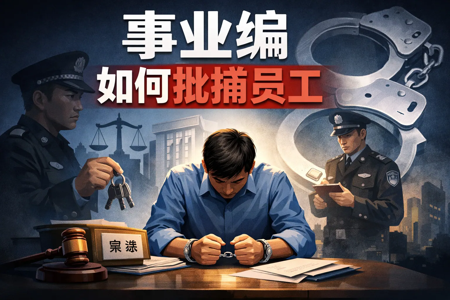 事业编如何批捕员工