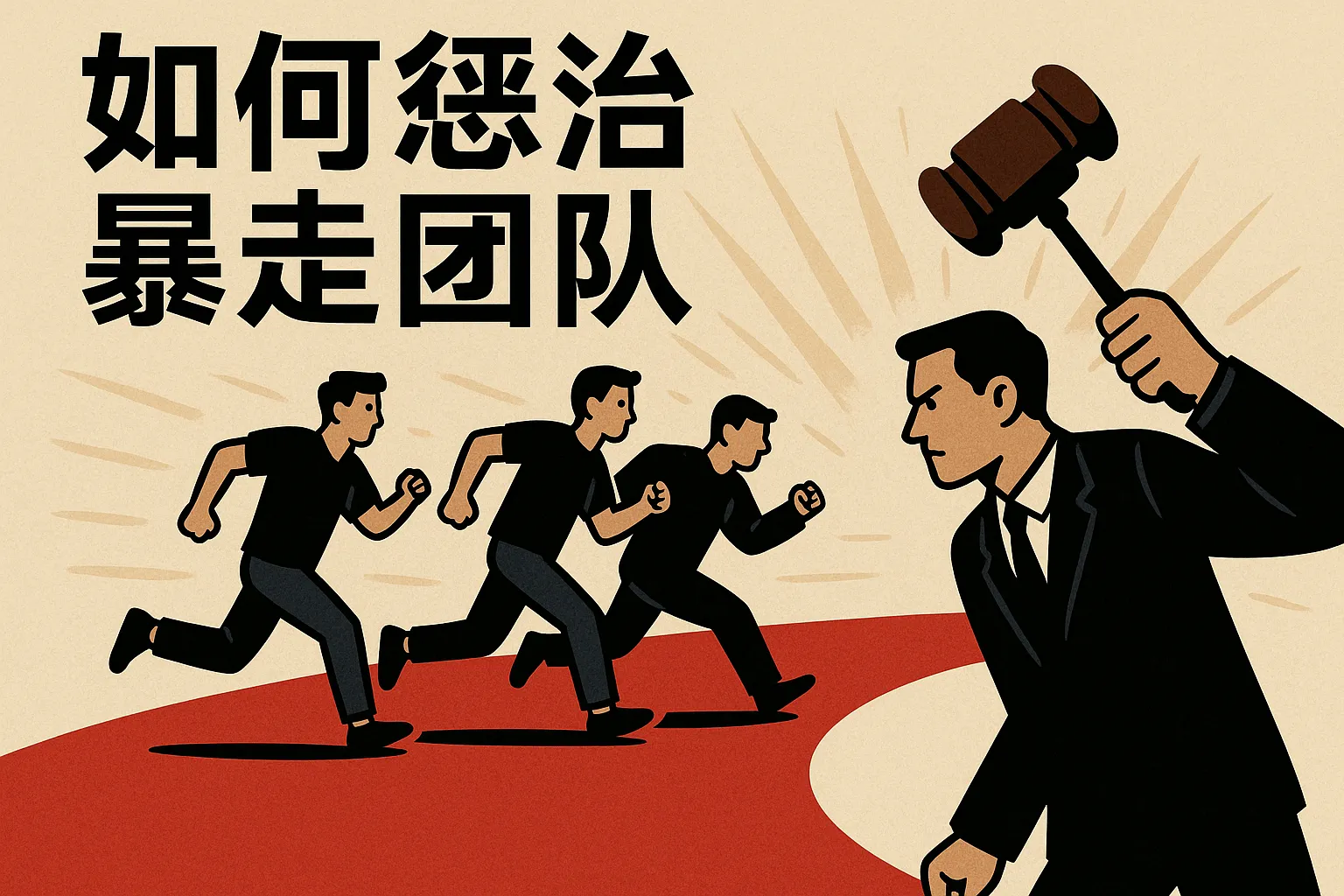 如何惩治暴走团队