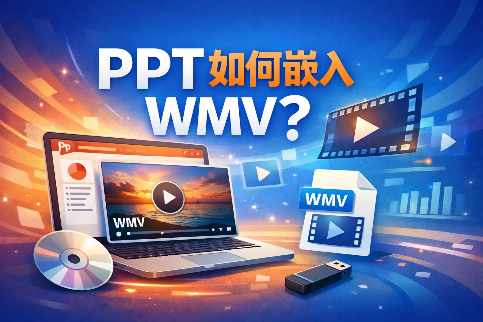 ppt如何嵌入wmv