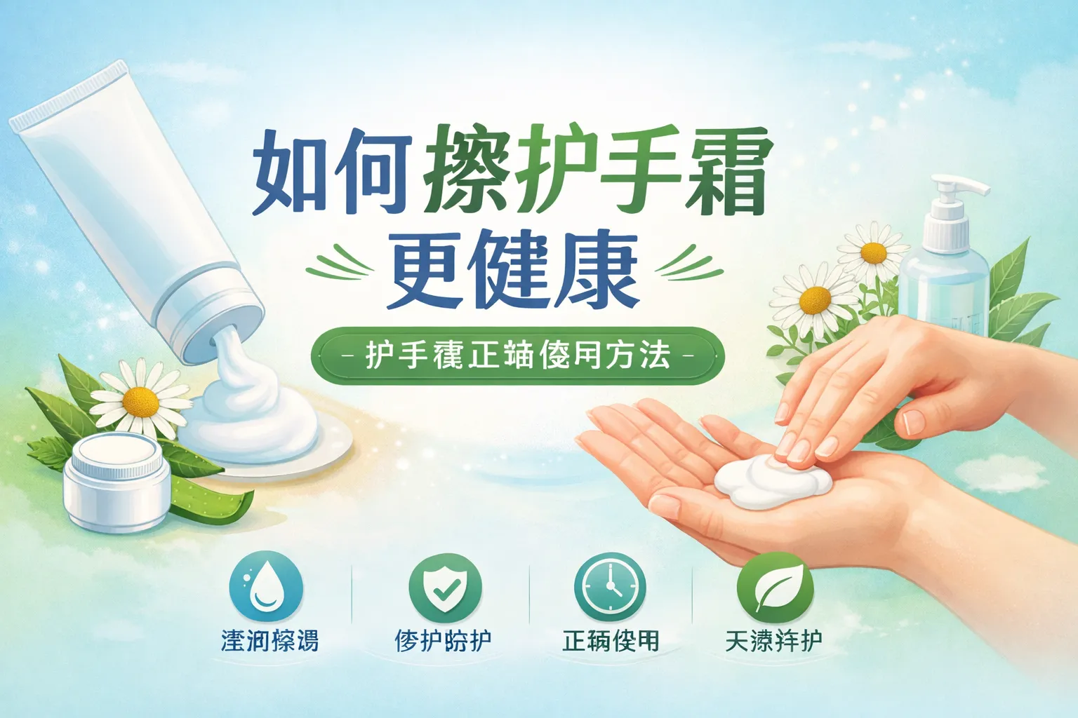 如何擦护手霜健康PPT