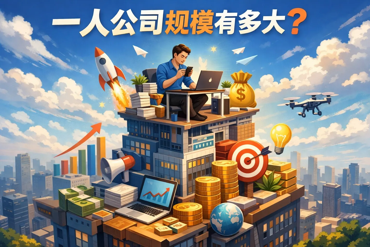 一人公司规模有多大