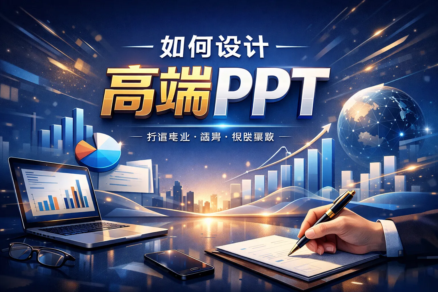 如何设计高端ppt