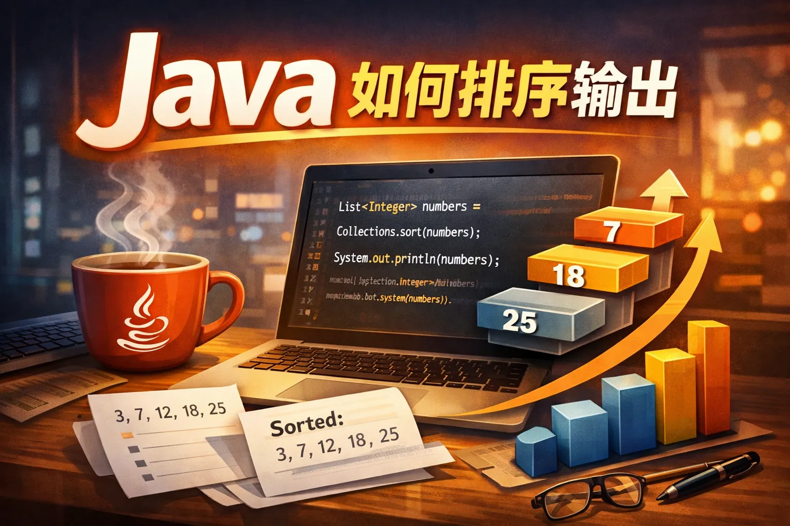 java 如何排序输出