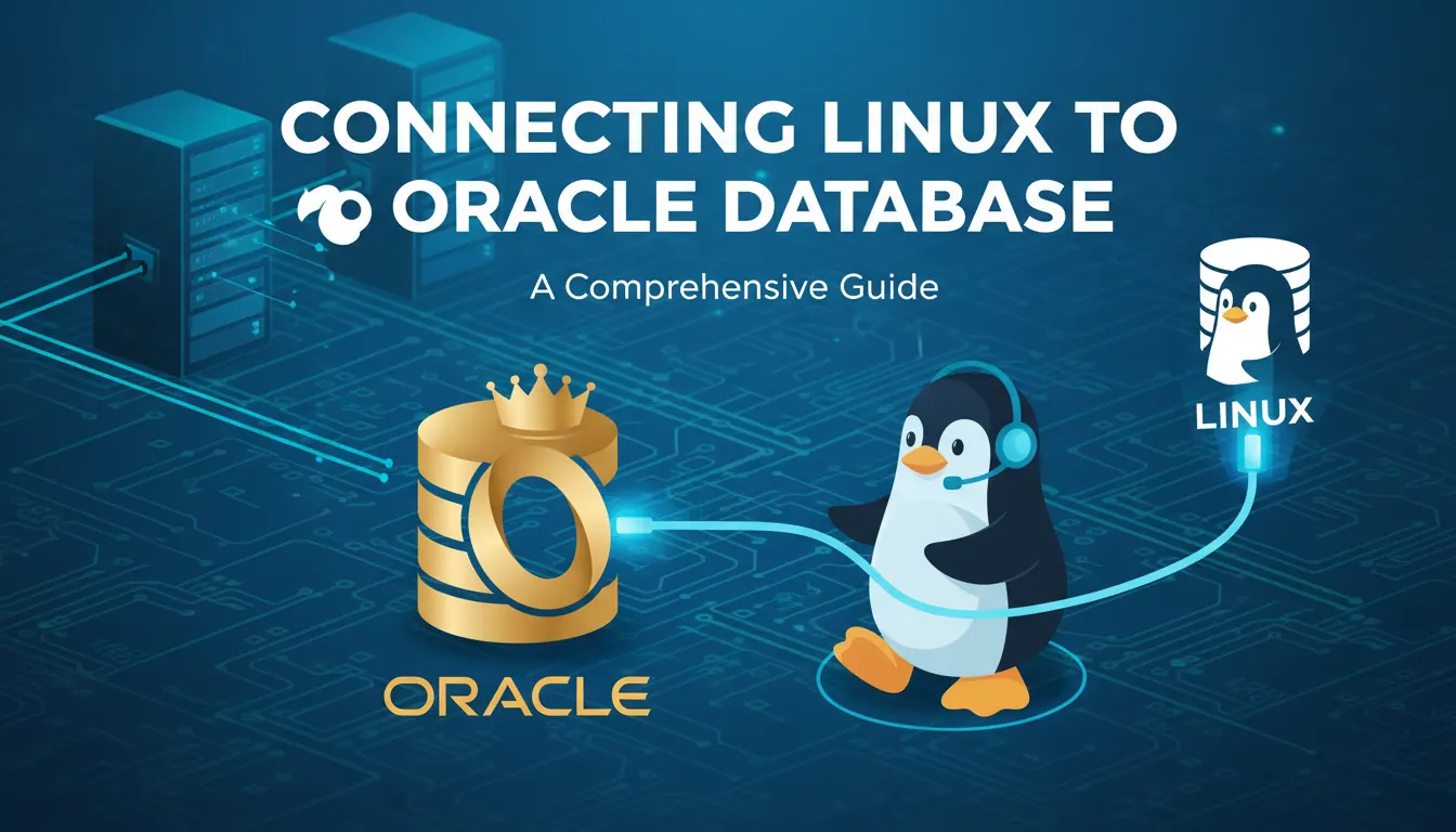 linux 如何连接oracle