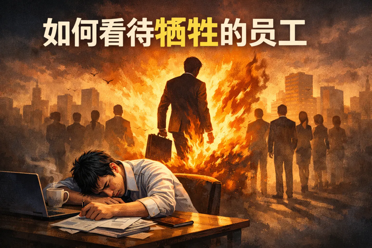 如何看待牺牲的员工