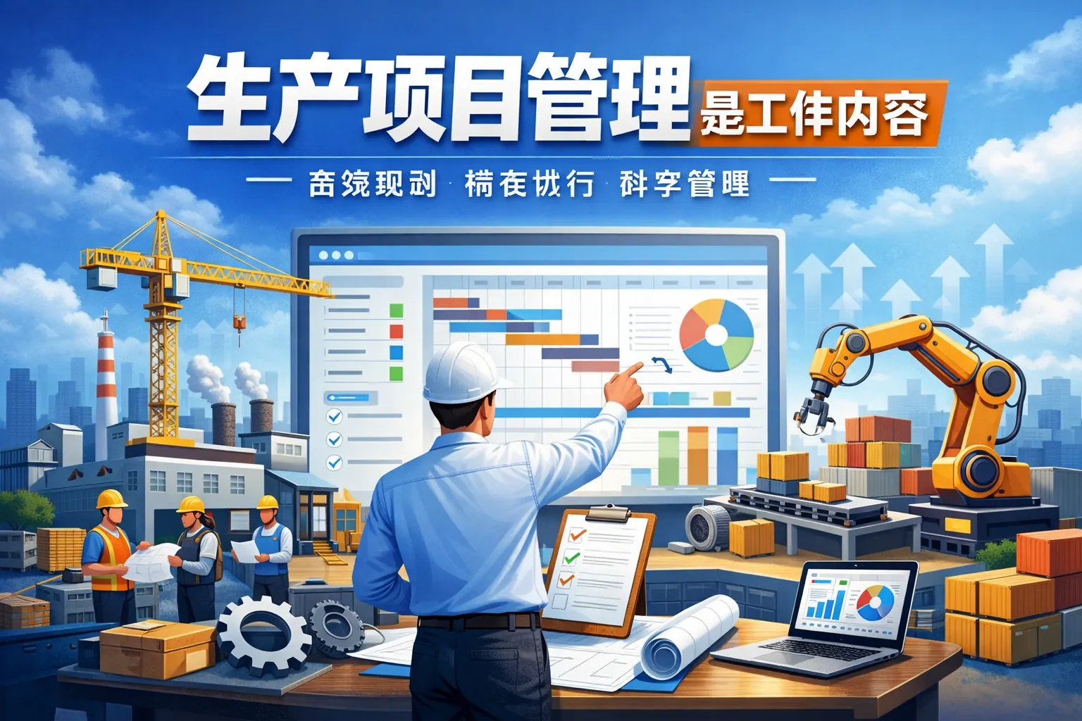 生产项目管理是工作内容