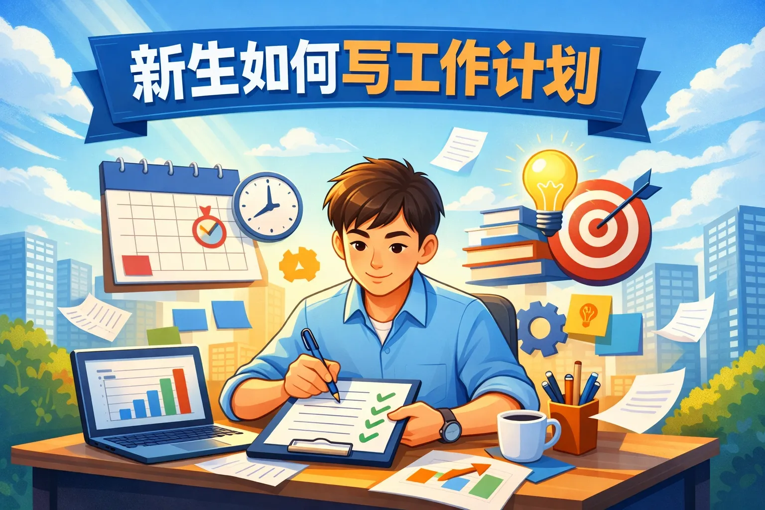 新生如何写工作计划