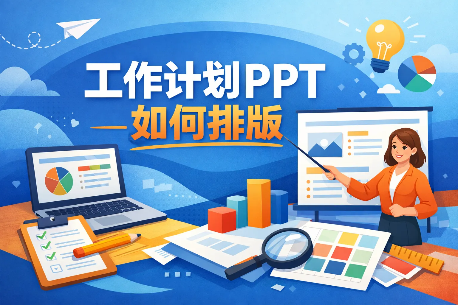 工作计划ppt如何排版