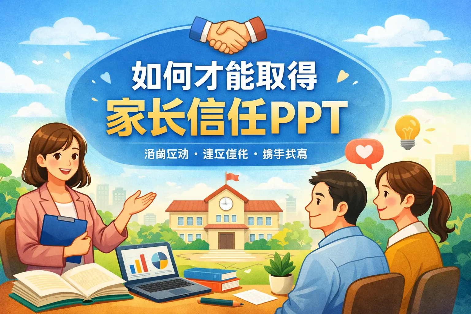 如何才能取得家长信任ppt