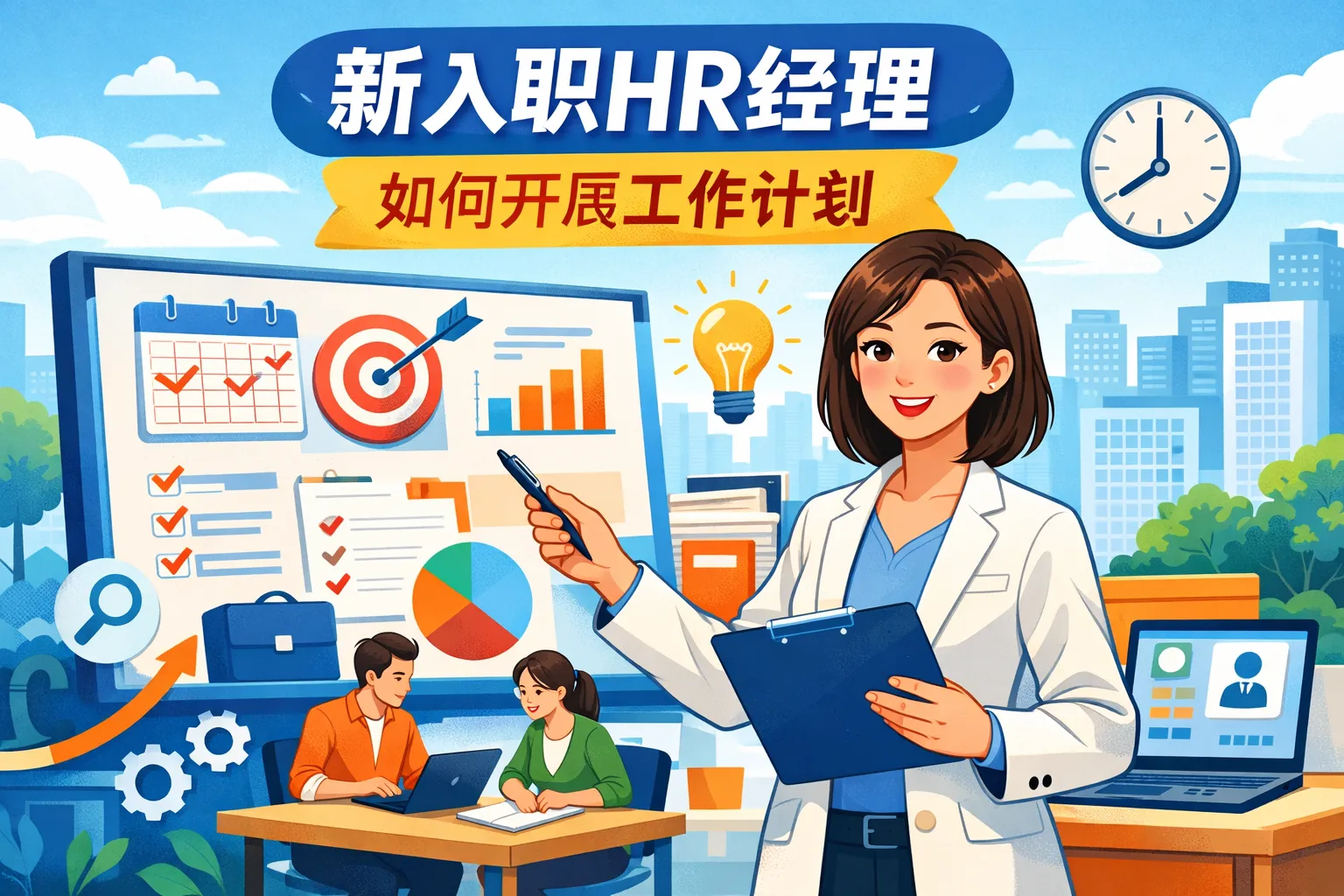 新入职hr经理如何开展工作计划