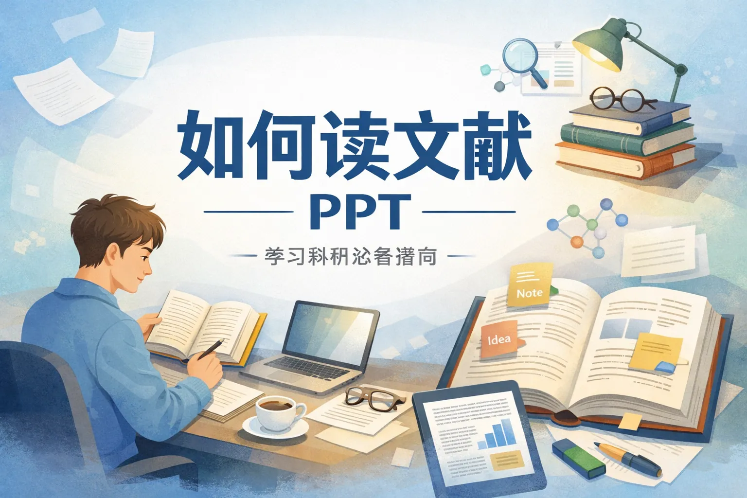 如何读文献 ppt