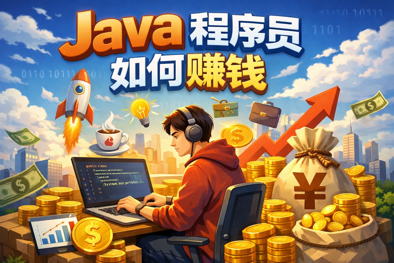 java程序员如何赚钱
