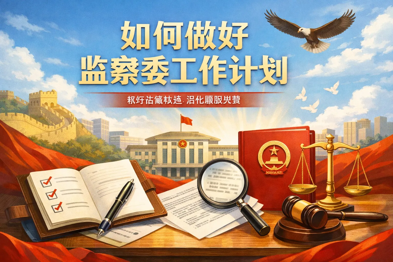 如何做好监察委工作计划