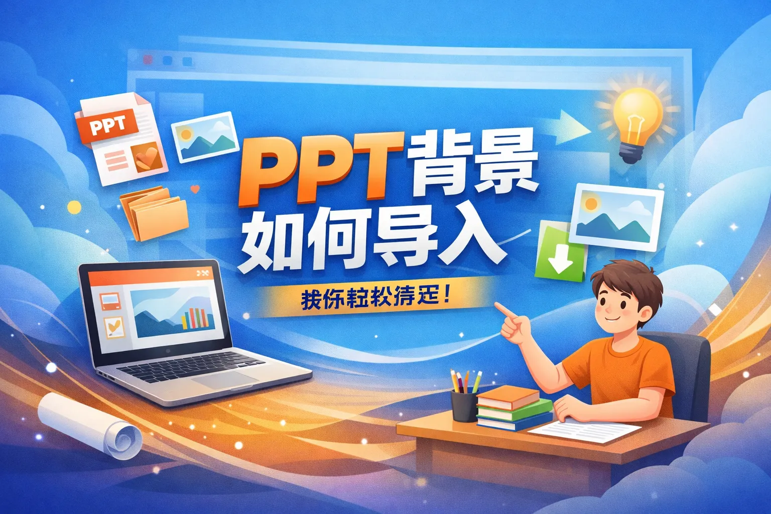 ppt背景如何导入