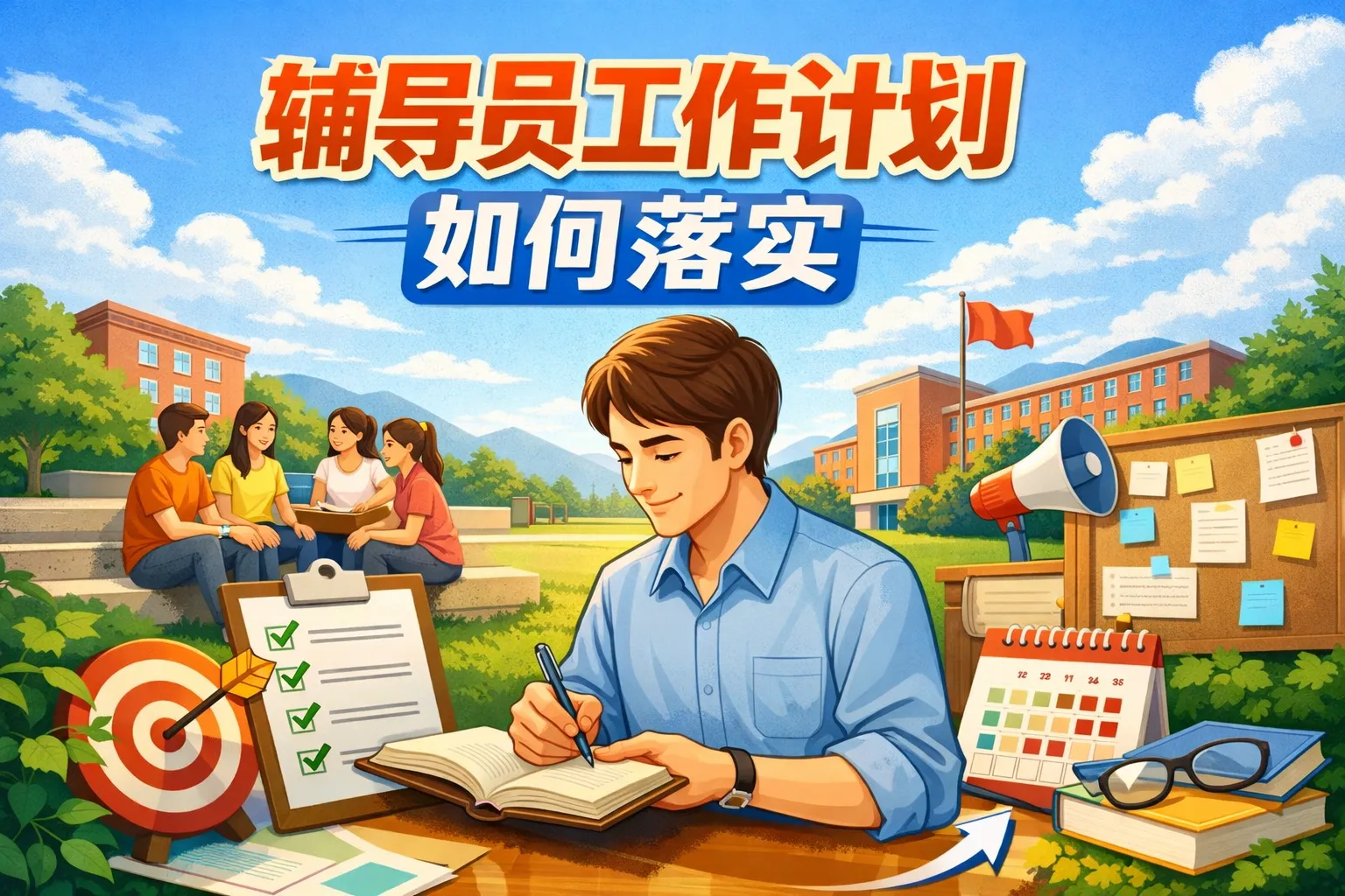 辅导员工作计划如何落实